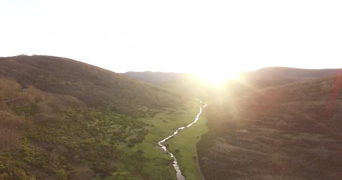 Aerial Shot on Hayedo de Tejera Negra 4