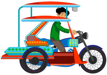 Plakat Tricycle