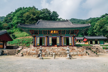 Guryongsa temple in Chiaksan mountain national park, Wonju, Korea