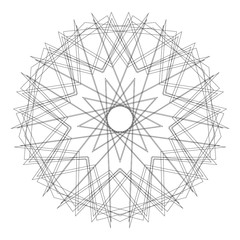 Holiday patterns of stars of snowflakes and flowers for gifts