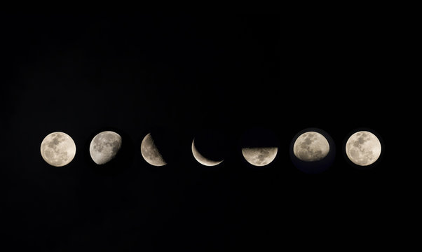 The growing moon
