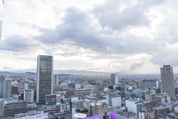 Vista panoramica de Bogotá