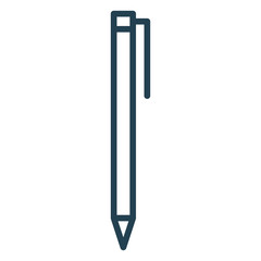 pen writer isolated icon