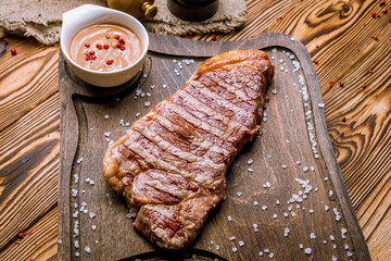 juicy Striploin Steak