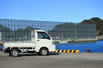 軽トラのある風景