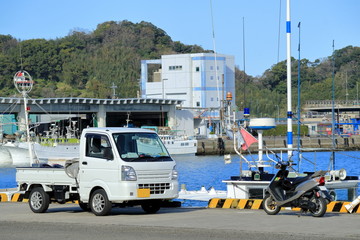 軽トラのある風景