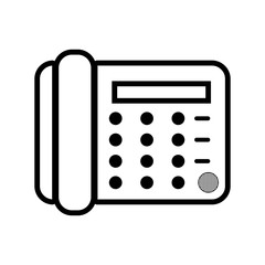 Telephone vector icon