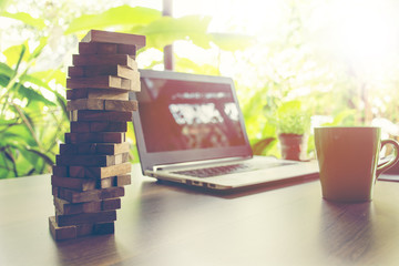 Business graph analysis report .blocks wood.