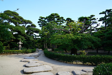 高松城　日本　香川県高松市　風景