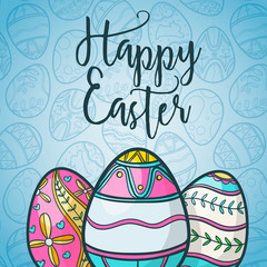 Happy Easter Day vector