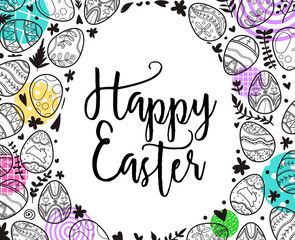 Happy Easter Day vector