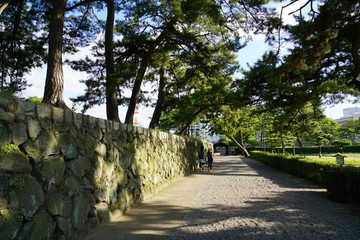 高松城　日本　香川県高松市　風景
