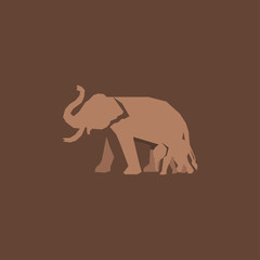 elephant logo , vector 