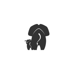 elephant logo , vector 