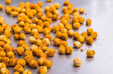 Traditional roasted chickpeas