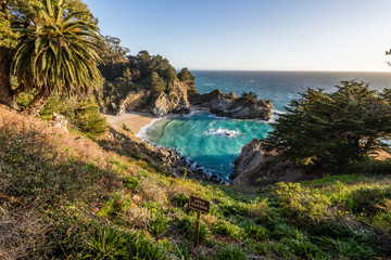 McWay Falls at Golden Hour
