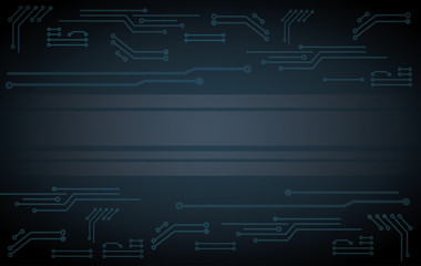 abstract technology circuit board background vector illustration