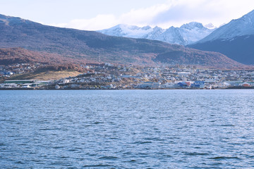 Fototapeta na wymiar Ushuaia, Tierra del Fuego, Argentina.