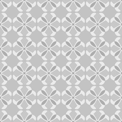 Fototapeta premium Abstract gray seamless pattern