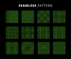 SAINT PATRICK'S DAY seamless pattern. pattern design.