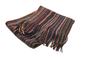 male scarf isolated