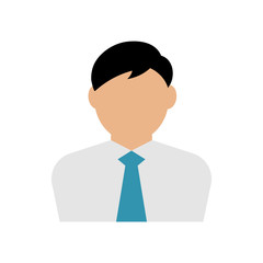 business man avatar illustration