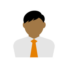 business man avatar illustration
