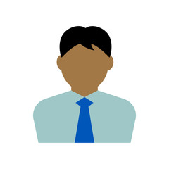 business man avatar illustration