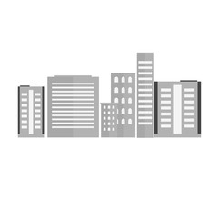 Obraz premium Flat design background with City, town. Urban cityscape. Architecture