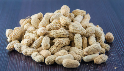 penuts isolated on a white background
