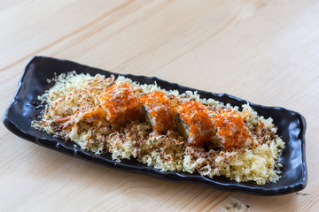 Japanese cuisine, sushi.