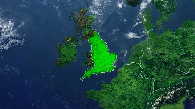 ENGLAND MAP