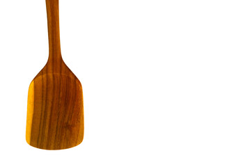 Spatula on white background