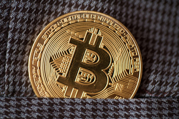 bitcoin logo gold coin symbol crypto blockchain