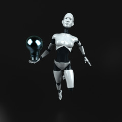 Robot - 3D Illustration