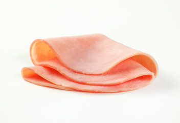 thin slice of ham