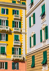 Naklejka premium Couleurs de Genova