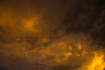 Fototapeta na wymiar beautiful Cloudy sunset sky