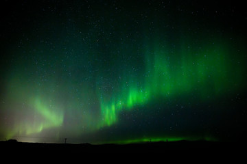 Polarlicht über Island