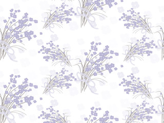 vector floral spring pattern..