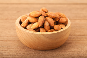 Almonds seed