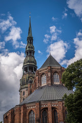 Fototapeta na wymiar Church of St. Peter in Riga