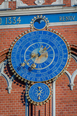 House of the Blackheads Clock