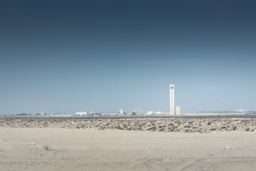 Fototapeta na wymiar city in a desert