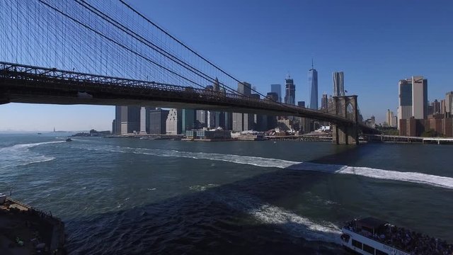 Raising up on the bridge