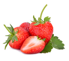 Strawberry isolated on white background
