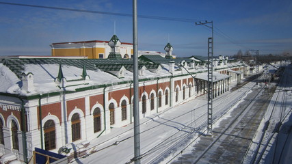 PERM RAILWAY STATION PERM FIRST