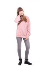 Caucasian female teenager