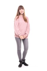 Caucasian female teenager