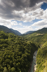 Fototapeta na wymiar Tara Gorge landscape